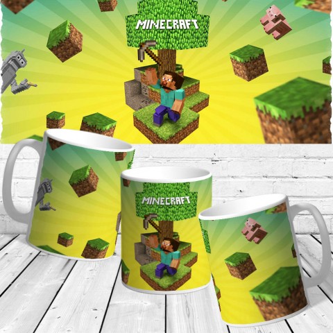 Кружка "Minecraft кубы"
